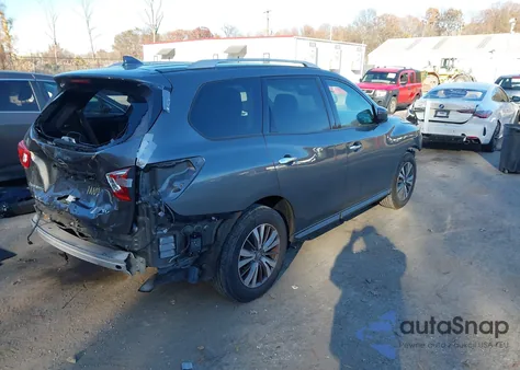 2019 Nissan Pathfinder Sv из США, поврежденный, VIN 5N1DR2MN7KC628109